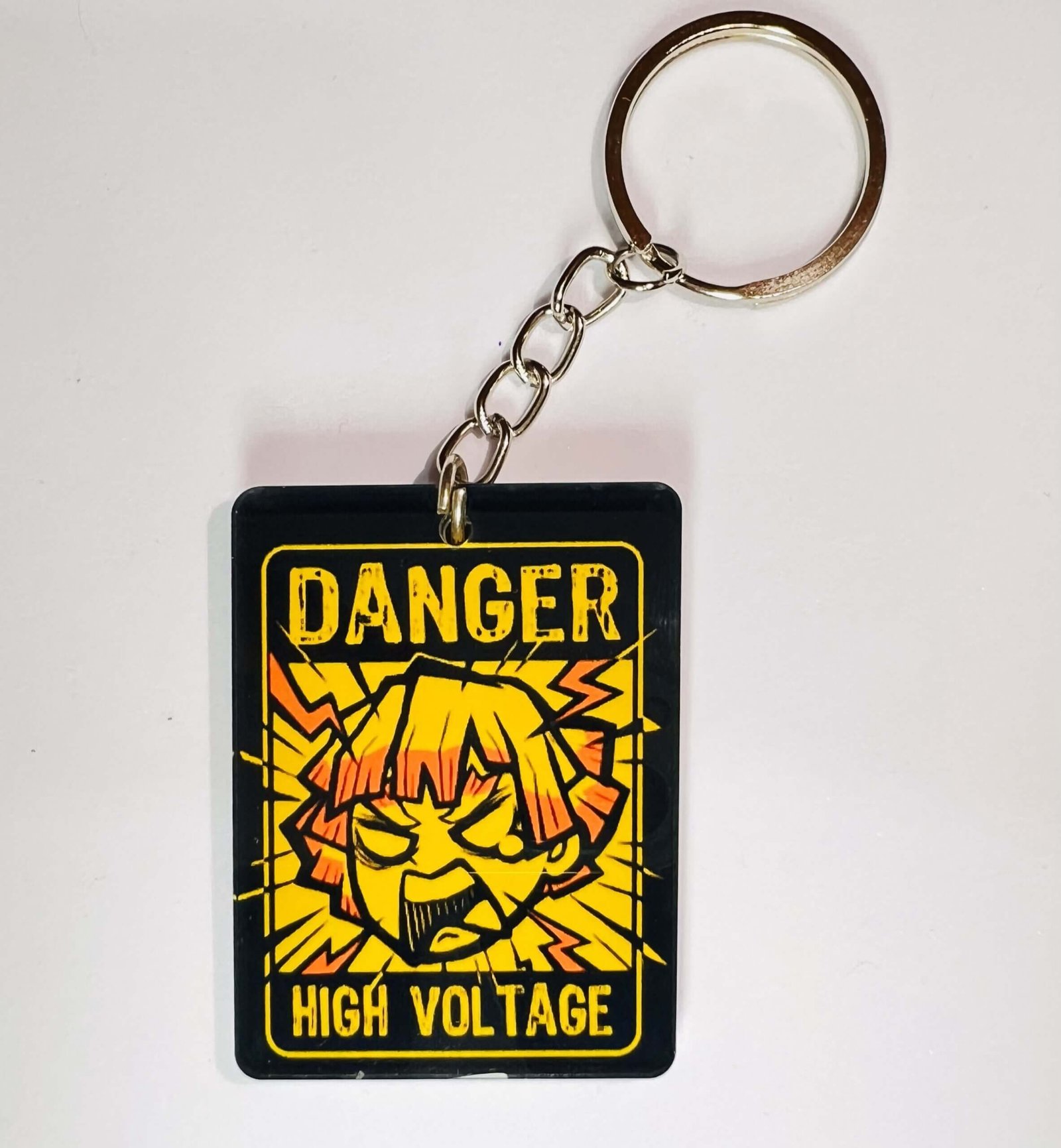 High Voltage Zenitsu Keychain