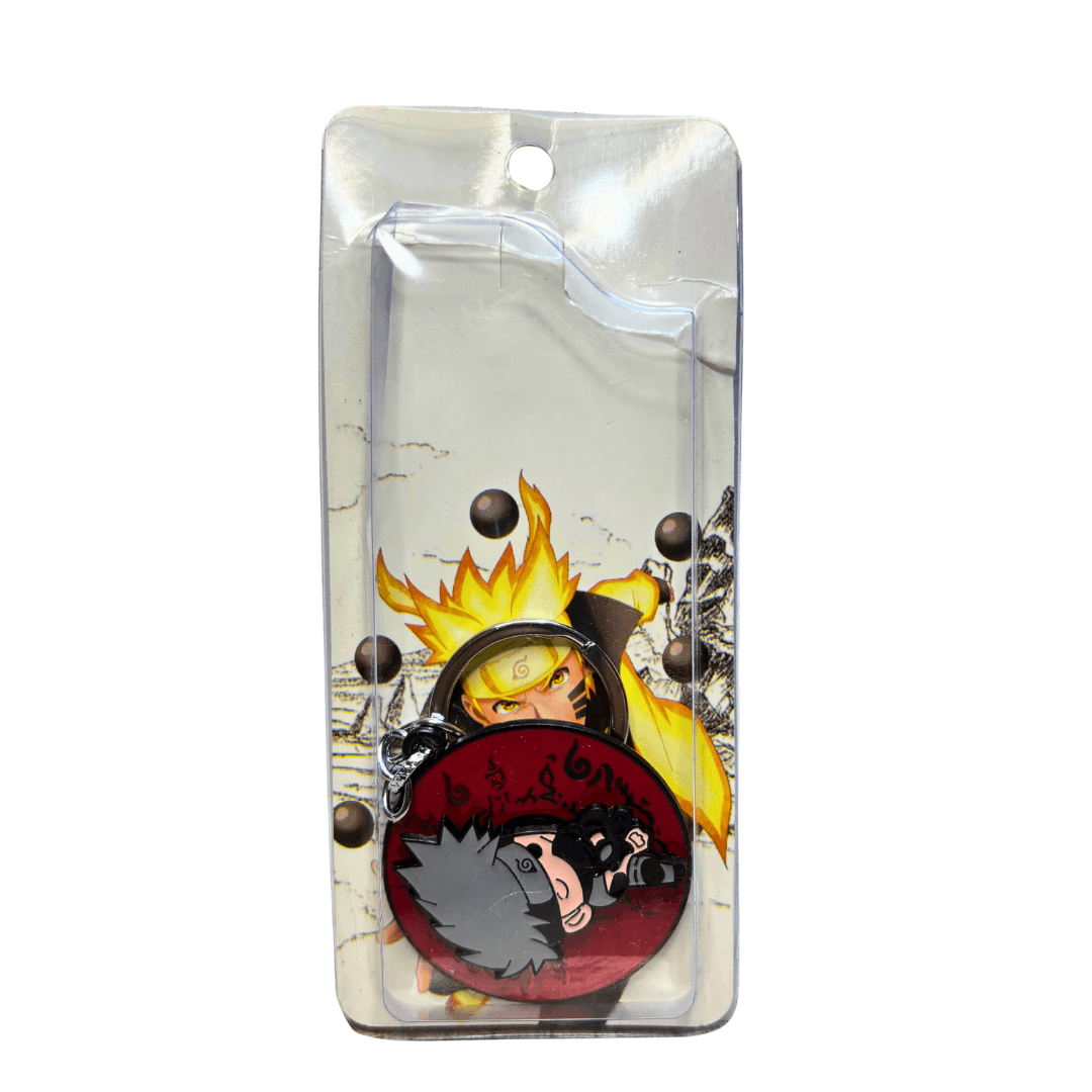 Kakashi Hatake Keychain – Chibi Naruto Enamel Keyring for Ninja Fans