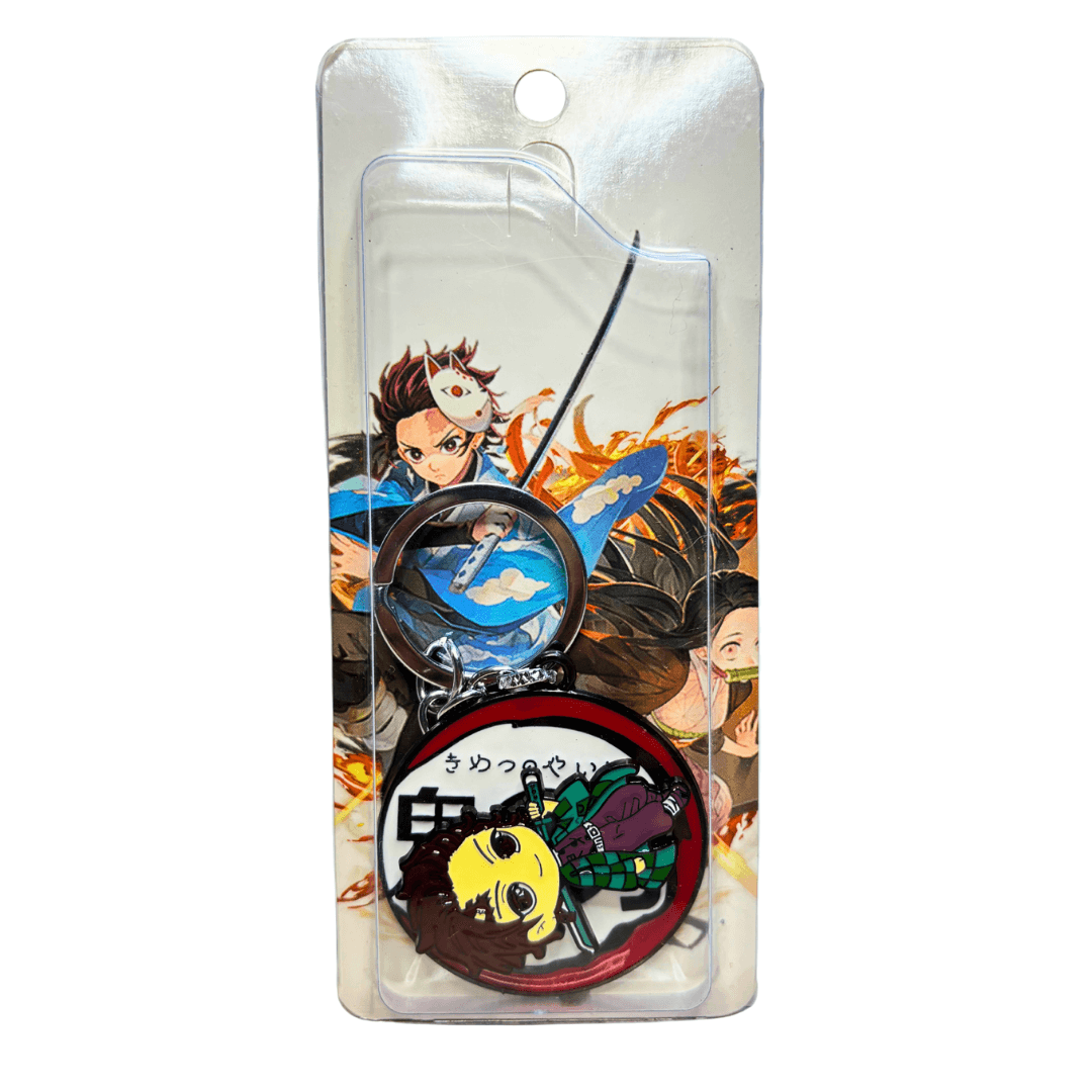 Demon Slayer Tanjiro Kamado Anime Keychain – Chibi Style