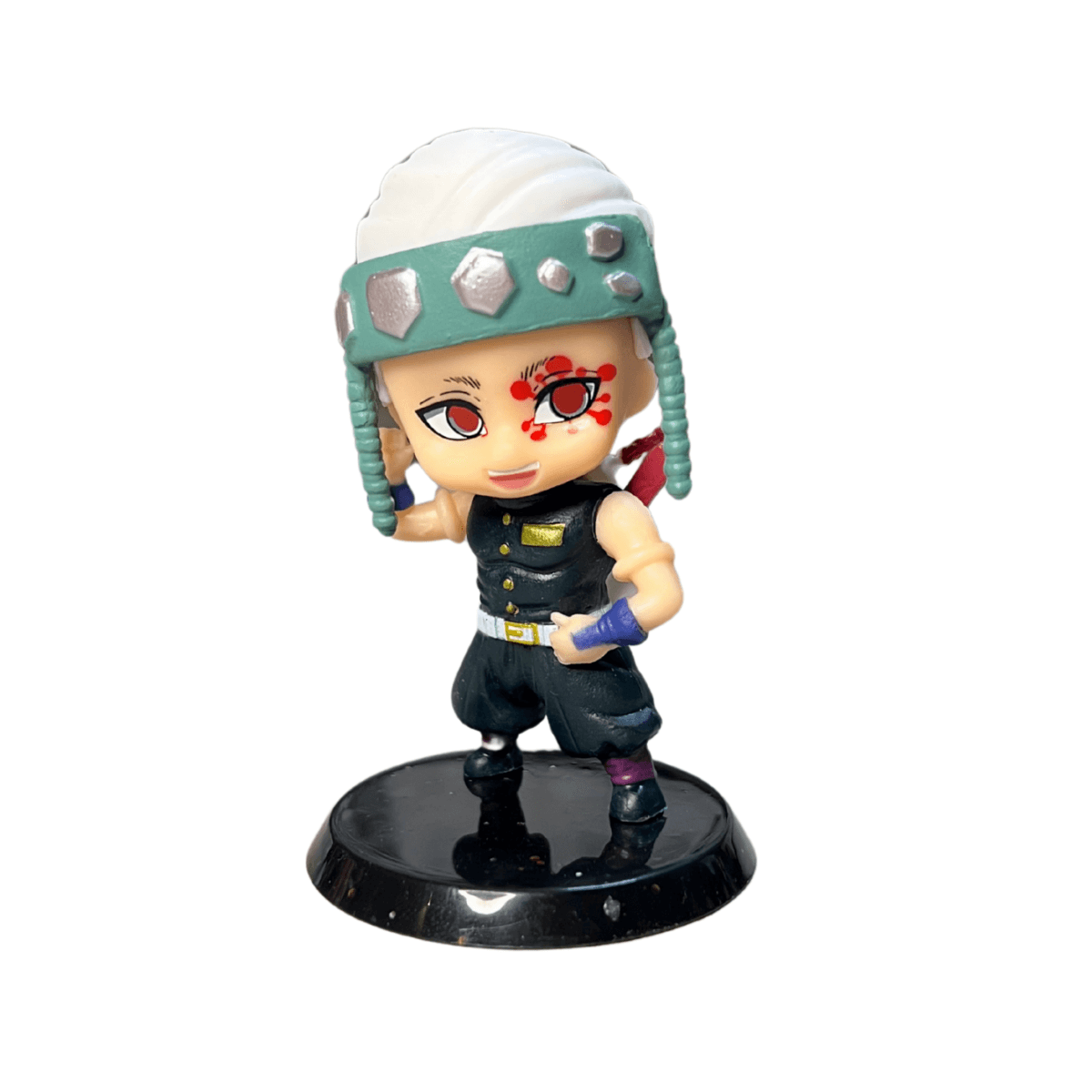 Tengen Uzui Chibi Action Figure – Demon Slayer Collectible Miniature Toy