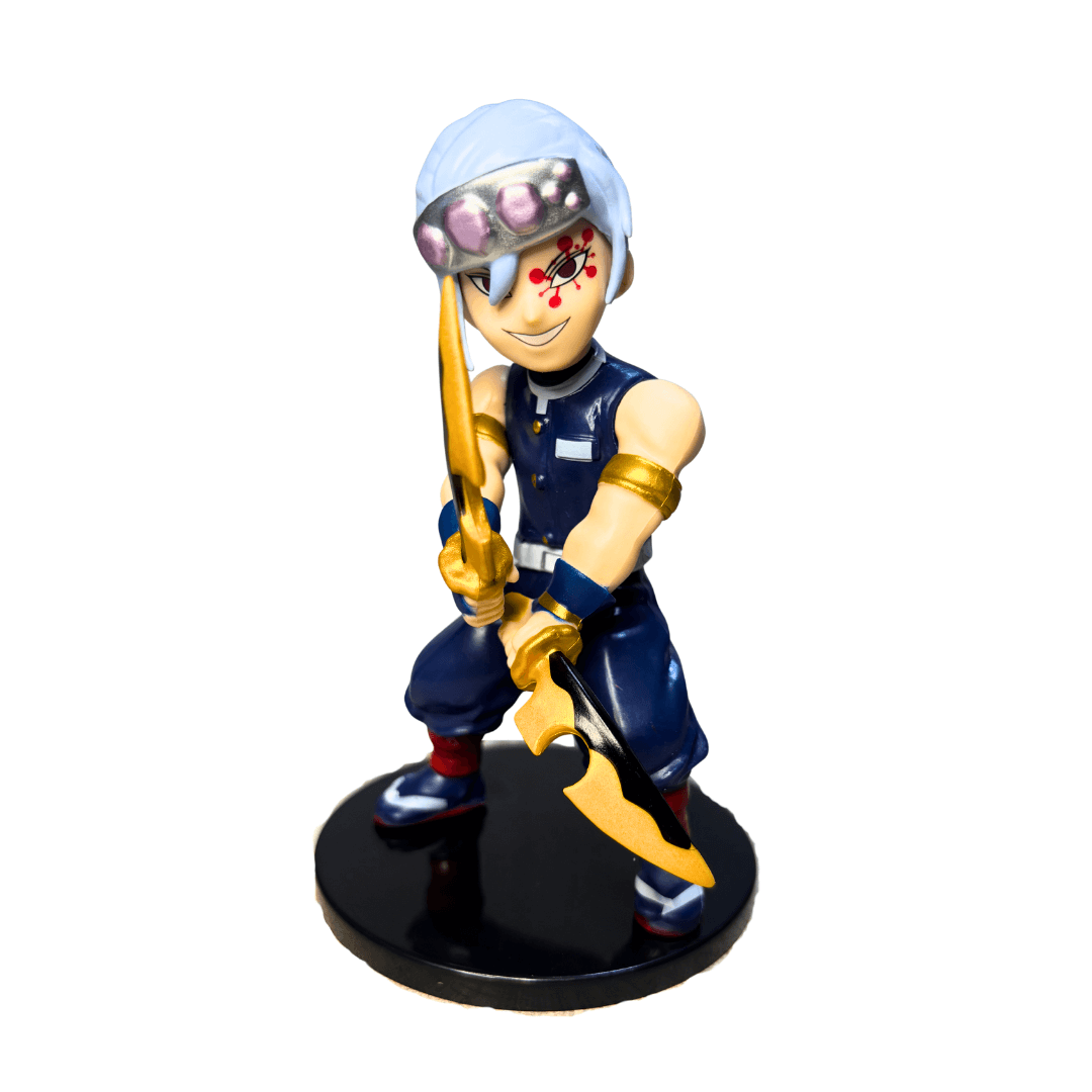 Tengen Uzui Action Figure – Demon Slayer Collectible with Dual Blades | Anime PVC Model