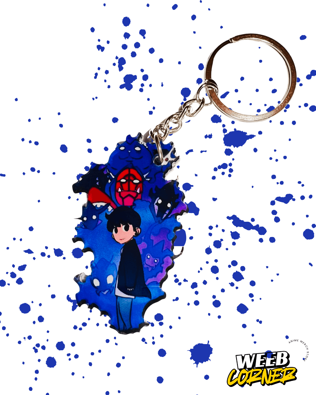 Omori Dark Side Acrylic Keychain – Cute Anime Game Merch