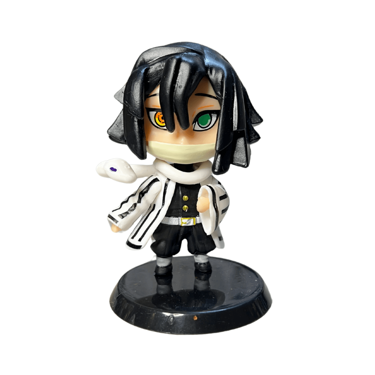 Obanai Iguro Chibi Action Figure – Demon Slayer Serpent Hashira Collectible Toy