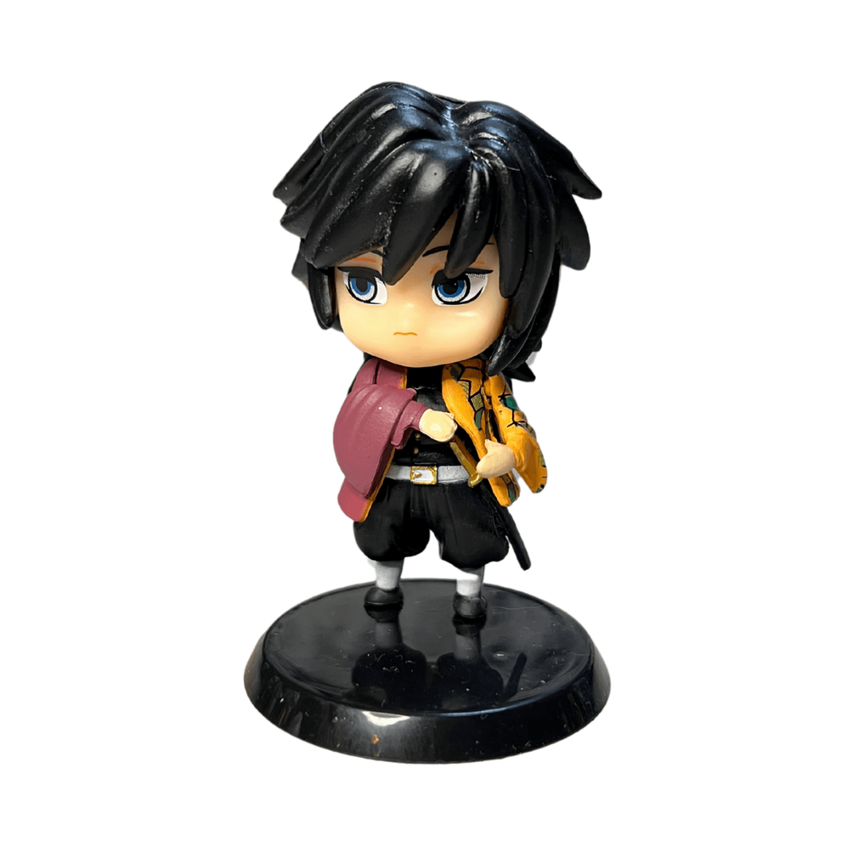 Giyu Tomioka Chibi Action Figure – Demon Slayer Water Hashira Collectible Toy