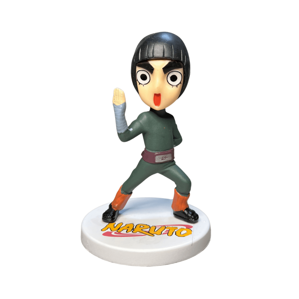 Rock Lee Action Figure – Naruto Anime PVC Miniature Collectible (4-Inch)