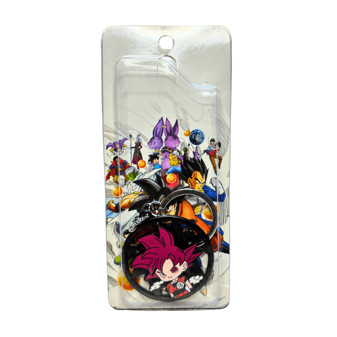 Goku Super Saiyan Keychain – Dragon Ball Z Anime Metal Keyring for Fans & Collectors