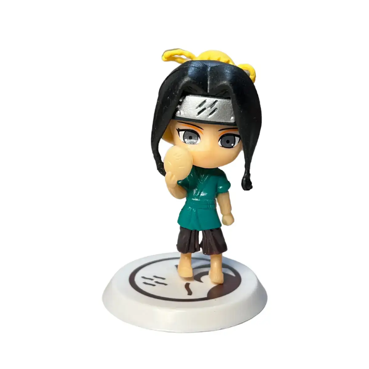 Chibi Neji Hyuga Figure – Cute Mini PVC Collectible from Naruto Shippuden Anime