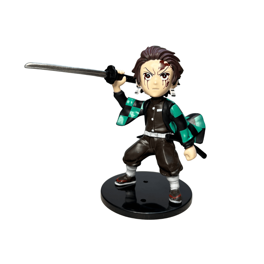 Tanjiro Kamado Action Figure – Demon Slayer Anime PVC Collectible (10cm)